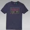 G-Star Color Block Originals Slim T-Shirt - Servant Blue - D20714