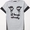 Focus T-Shirt - Dripping Eyes - Heather Grey - 80357