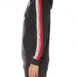 Kappa Sweatsuit - Logo Tape Dapet - Black Smoke - 33194WW