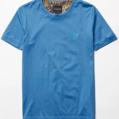 Shop All Inimigo T-Shirt - Heart - Blue - ITS4102