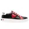 Shop All Love Moschino Women Shoes - Black And Red Heart