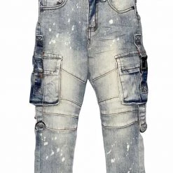 Waimea Kids Jeans - Cargo - Vintage Wash - 8M5222D Shop All