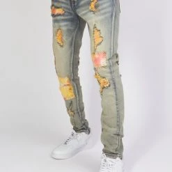 Shop All Politics Jeans - Mikan Denim - Light Vintage Wash - MIKAN502