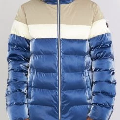Shop All Woodpecker Jacket - Sparrow Sleek Puffer - Blue And Beige - WPM004 7 Shop All Woodpecker Jacket - Sparrow Sleek Puffer - Blue And Beige - WPM004