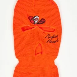 Muka Headwear - Lost Love Ski Mask - ORANGE - MUSK2122