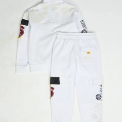 Shop All Cookies Sweatsuit - Mile Fleece Pullover - White - 1555H5494