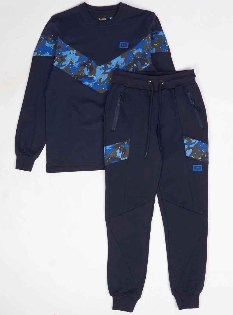 Cookies Sweatsuit - Mendocino Crew - Royal Blue - 1555K5524 1 Cookies Sweatsuit - Mendocino Crew - Royal Blue - 1555K5524