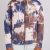 Shop All Politics Hoodie - Mikan Tie Dye Zip Up - Blue And Multi - MIKAN353