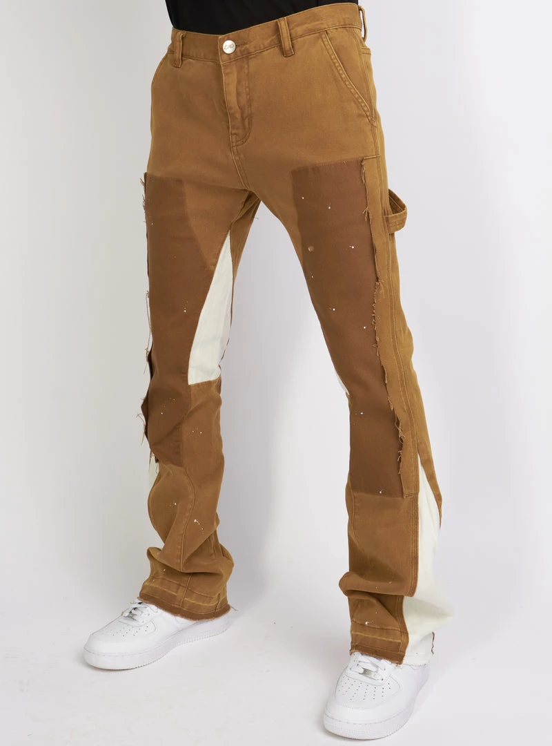 Politics Jeans - Hyatt Worker's Denim - Khaki Wash - Hyatt502 2 Politics Jeans - Hyatt Worker's Denim - Khaki Wash - Hyatt502