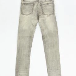 Ops Kids Jeans - Biker Knee Patch - Grey And Black - OPS2001GK Shop All