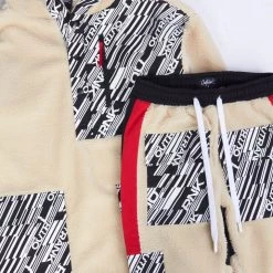 Outrank Sweatsuit - Cozy Boys - Natural And Black Shop All