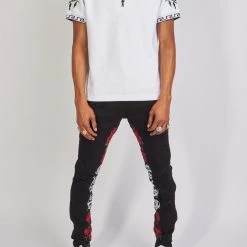 Shop All Politics T-Shirt - Allen Polo - White And Black - ALLEN155 12 Shop All Politics T-Shirt - Allen Polo - White And Black - ALLEN155