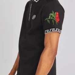 Politics T-Shirt - Allen Polo - Black And Multi - ALLEN152