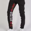 Politics Jeans - Allen Denim - Jet Black And Multi - ALLEN502