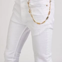 Shop All Dabbous Jeans - Chain - White - 8721004 10 Shop All Dabbous Jeans - Chain - White - 8721004