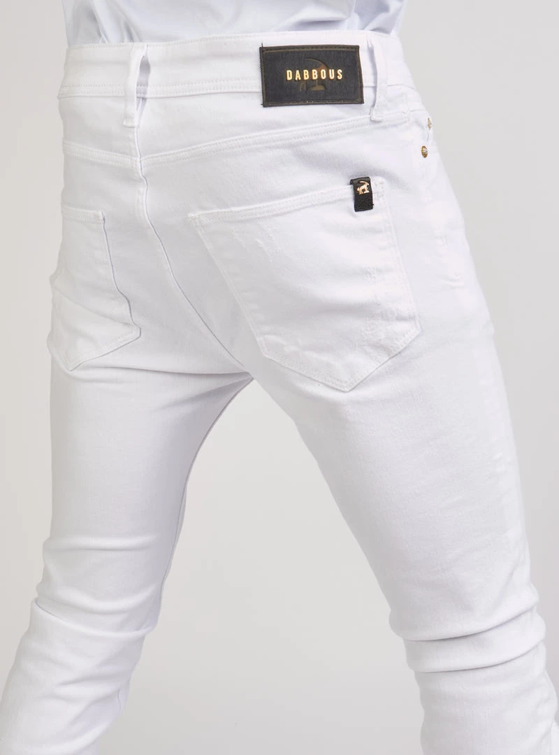 Shop All Dabbous Jeans - Chain - White - 8721004 6 Shop All Dabbous Jeans - Chain - White - 8721004