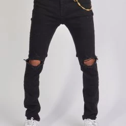 Dabbous Jeans - Chain - Black - 8721005 Shop All