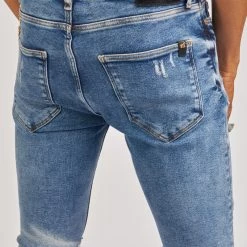 Shop All Dabbous Jeans - Chain - Agressive Blue - 8721003 11 Shop All Dabbous Jeans - Chain - Agressive Blue - 8721003