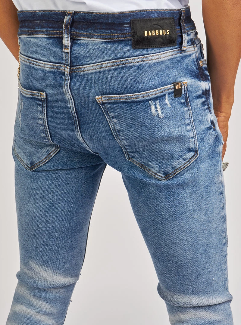 Shop All Dabbous Jeans - Chain - Agressive Blue - 8721003 6 Shop All Dabbous Jeans - Chain - Agressive Blue - 8721003