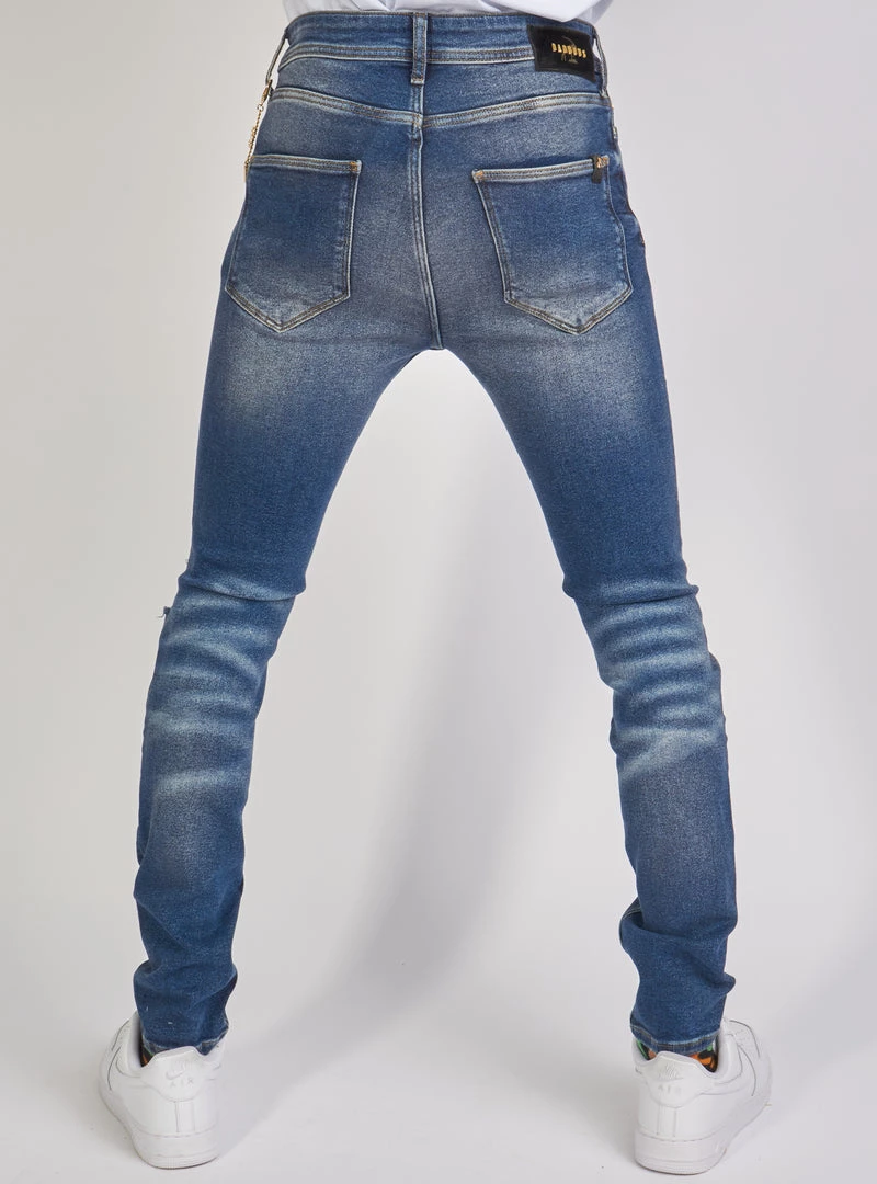 Shop All Dabbous Jeans - Chain - Dark Blue - 8721001 4 Shop All Dabbous Jeans - Chain - Dark Blue - 8721001