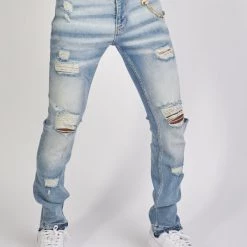 Dabbous Jeans - Chain - Light Blue - 8721002 Shop All