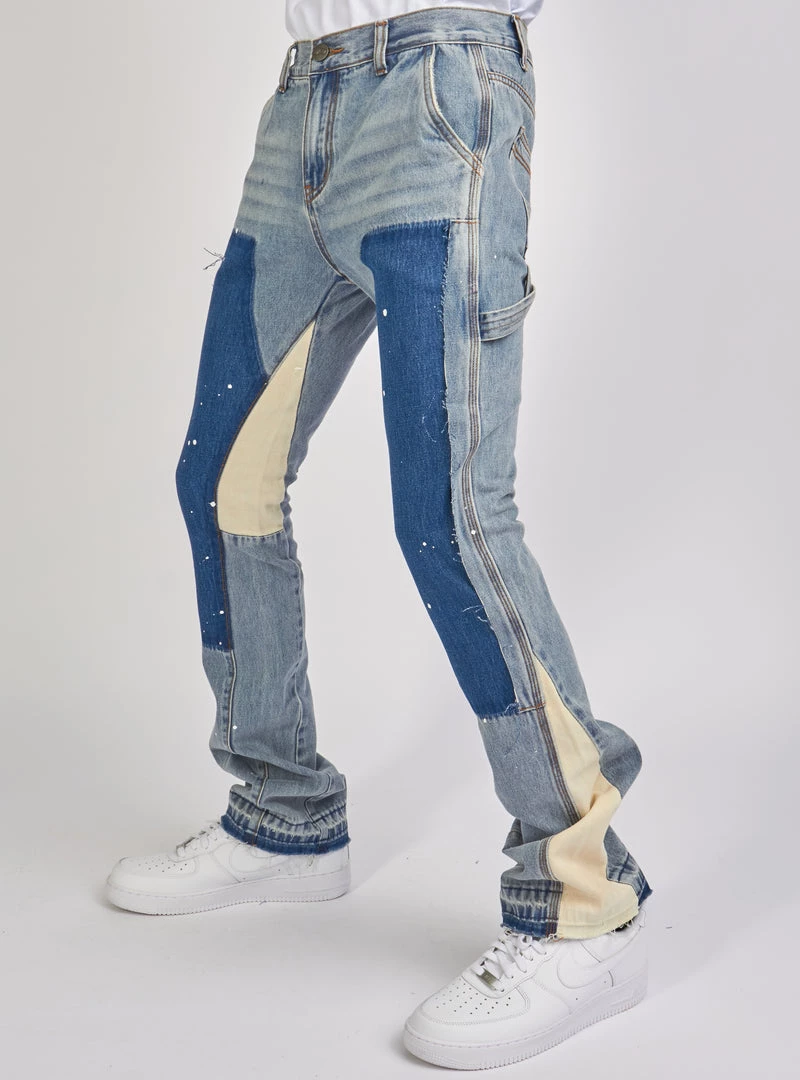 Politics Jeans - Hyatt Worker's Denim - Blue Wash - Hyatt501 Shop All 2 Politics Jeans - Hyatt Worker's Denim - Blue Wash - Hyatt501 Shop All