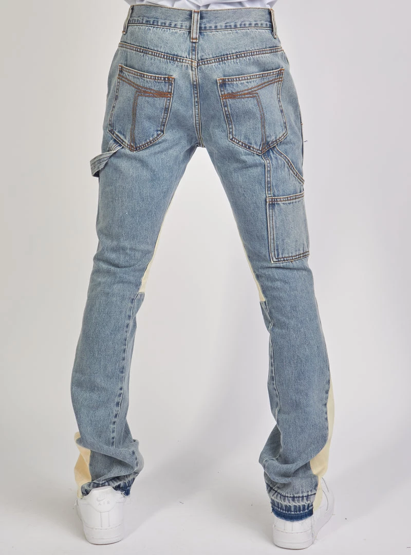 Politics Jeans - Hyatt Worker's Denim - Blue Wash - Hyatt501 Shop All 3 Politics Jeans - Hyatt Worker's Denim - Blue Wash - Hyatt501 Shop All