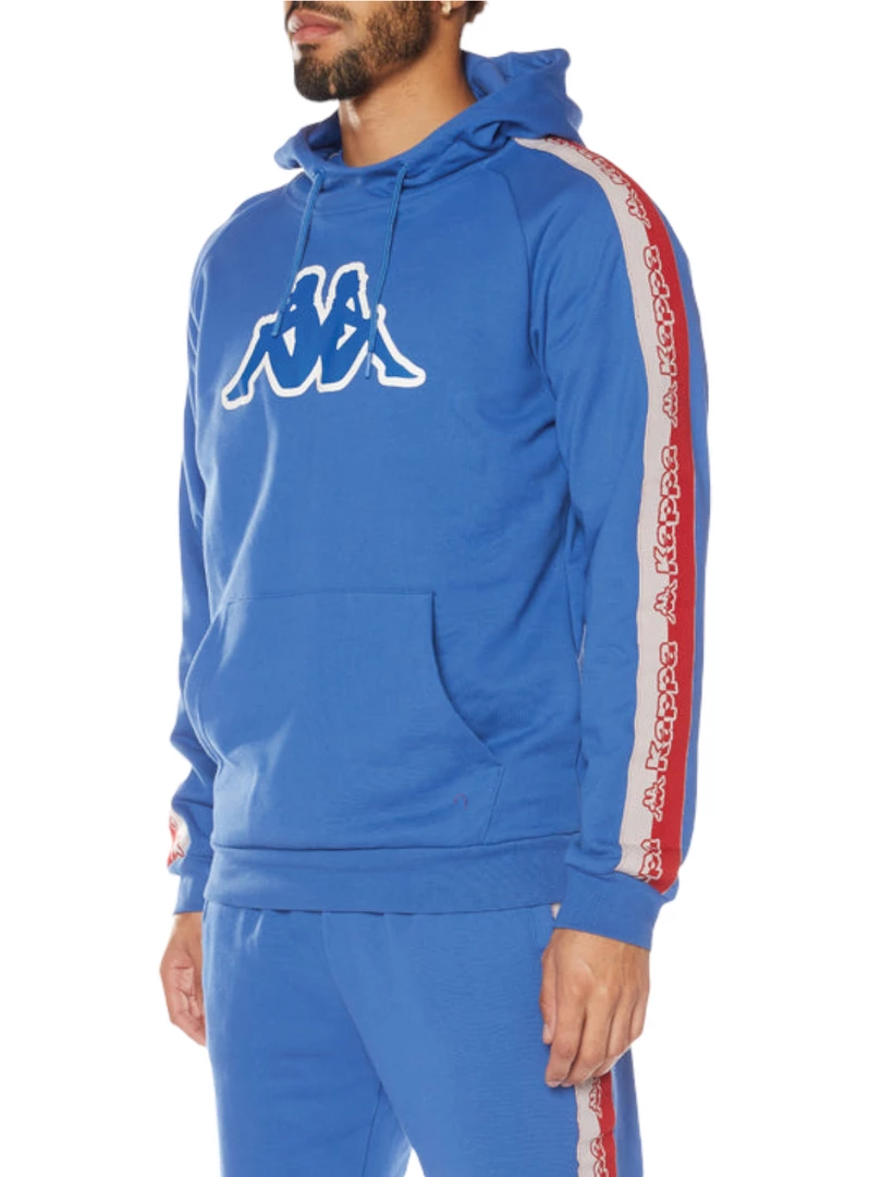Kappa Sweatsuit - Logo Tape Dapet - Blue - 33194WW Shop All 2 Kappa Sweatsuit - Logo Tape Dapet - Blue - 33194WW Shop All