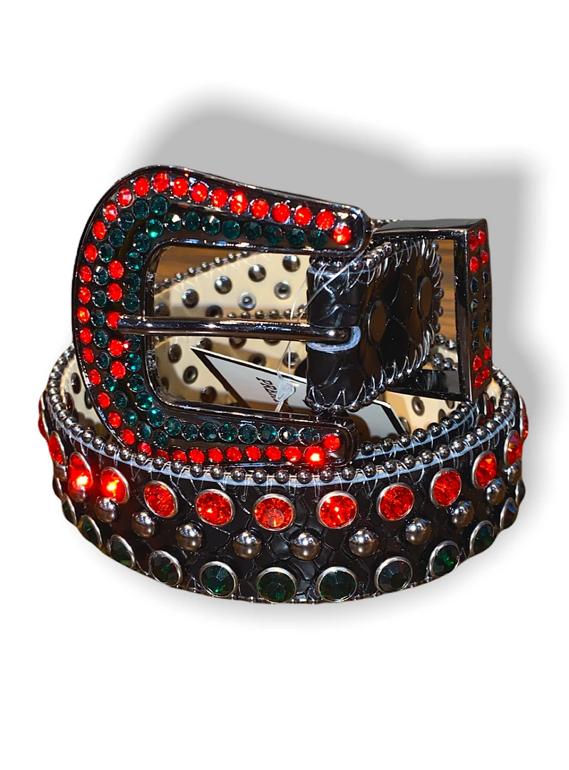 Shop All DNA Kids Belt - Snake Skin - Black And Red 1 Shop All DNA Kids Belt - Snake Skin - Black And Red