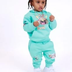 Jordan Craig Kids Sweatsuit - Egg Shell Blue - 8446K
