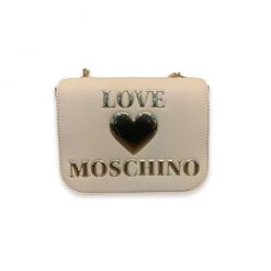 Moschino Bag - Flap Logo Medium - Cream - JC4052PP1DLF0110 Shop All