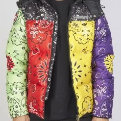 Endure Jacket - Puffer Bandana - Multi - 7015