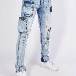 Locked & Loaded New Arrivals LNL Jeans - Page - Light Blue Acid - 501