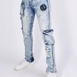 Locked & Loaded New Arrivals LNL Jeans - Page - Light Blue Acid - 501