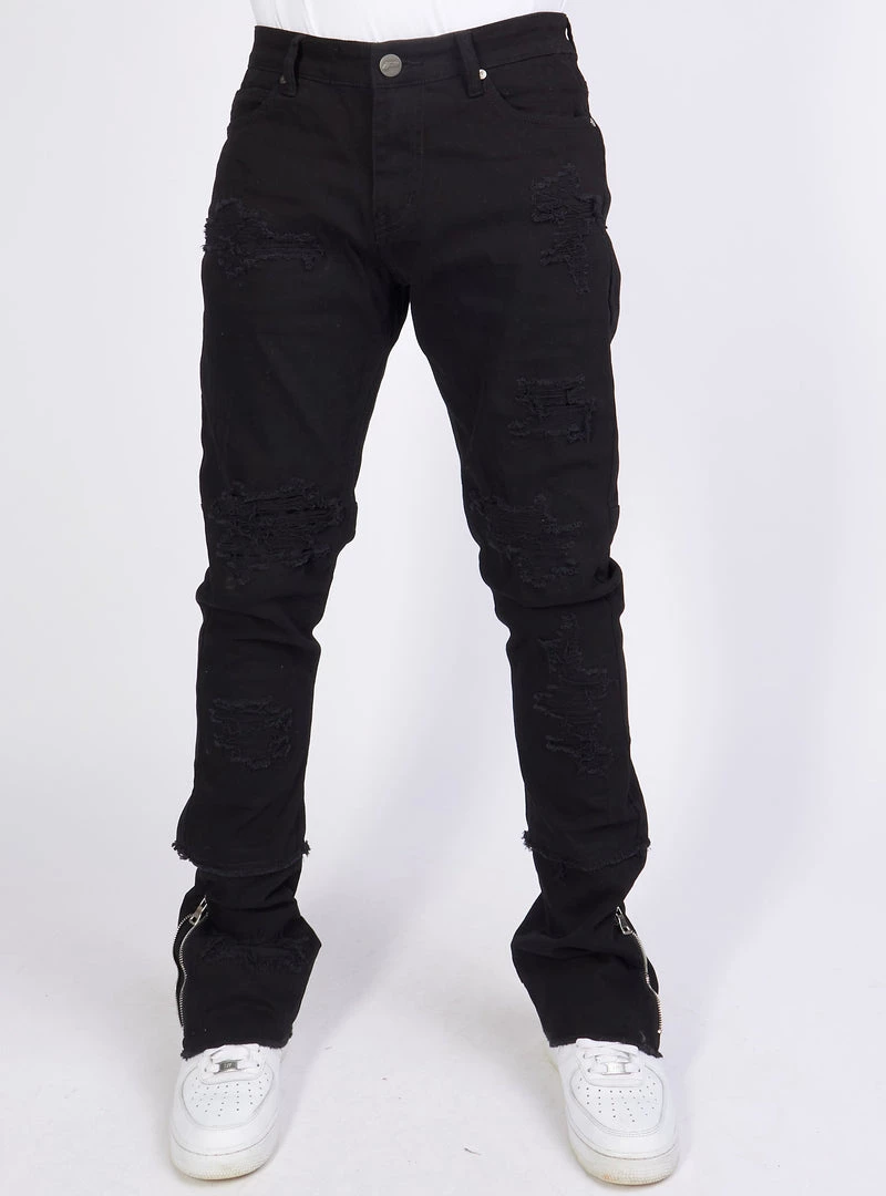 Politics Jeans - Bruce - Jet Black - 502 New Arrivals 1 Politics Jeans - Bruce - Jet Black - 502 New Arrivals