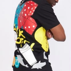 Politics T-Shirt - Holman - Black Multi - 106