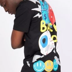 Politics T-Shirt - Holman - Black Multi - 106