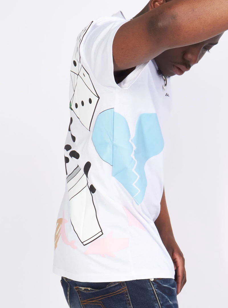 New Arrivals Politics T-Shirt - Holman - White Multi - 107 3 New Arrivals Politics T-Shirt - Holman - White Multi - 107