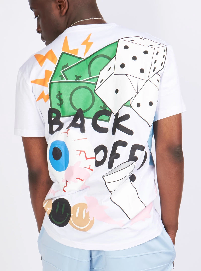 New Arrivals Politics T-Shirt - Holman - White Multi - 107 1 New Arrivals Politics T-Shirt - Holman - White Multi - 107