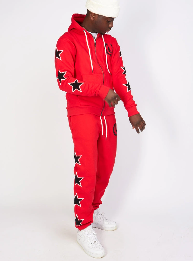 LOCKED & LOADED LNL Sweatsuit - Star Set - Red - LLSTARSET3503 Shop All 4 LOCKED & LOADED LNL Sweatsuit - Star Set - Red - LLSTARSET3503 Shop All