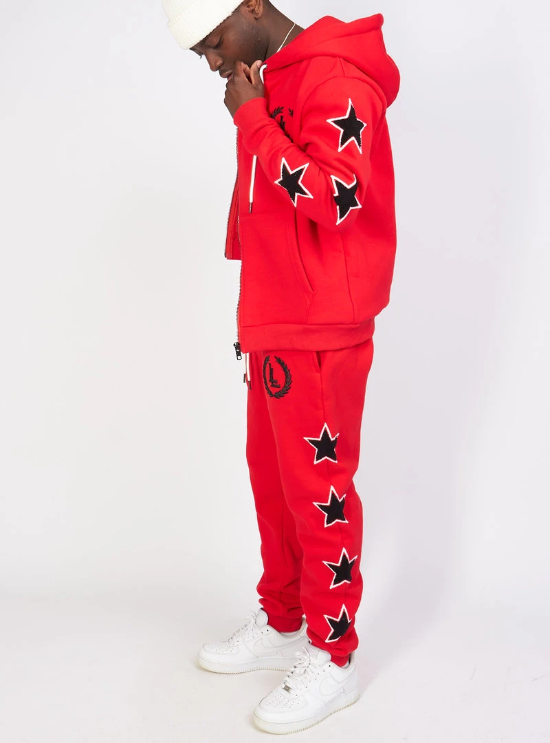 LOCKED & LOADED LNL Sweatsuit - Star Set - Red - LLSTARSET3503 Shop All 8 LOCKED & LOADED LNL Sweatsuit - Star Set - Red - LLSTARSET3503 Shop All