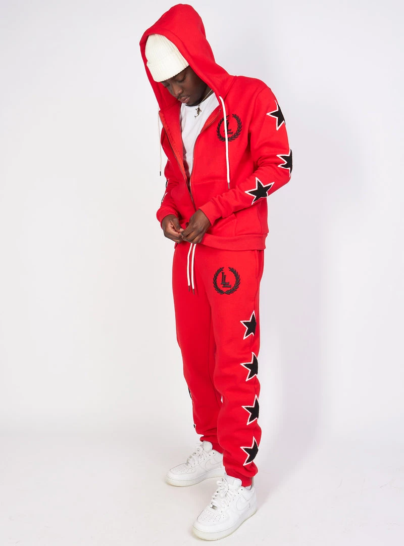 LOCKED & LOADED LNL Sweatsuit - Star Set - Red - LLSTARSET3503 Shop All 9 LOCKED & LOADED LNL Sweatsuit - Star Set - Red - LLSTARSET3503 Shop All
