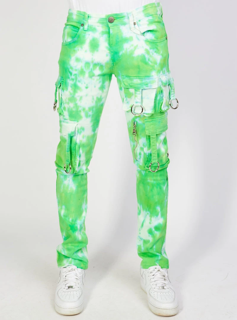 Shop All Politics Jeans - SSD Denim - Green Bleach - SSD501 1 Shop All Politics Jeans - SSD Denim - Green Bleach - SSD501