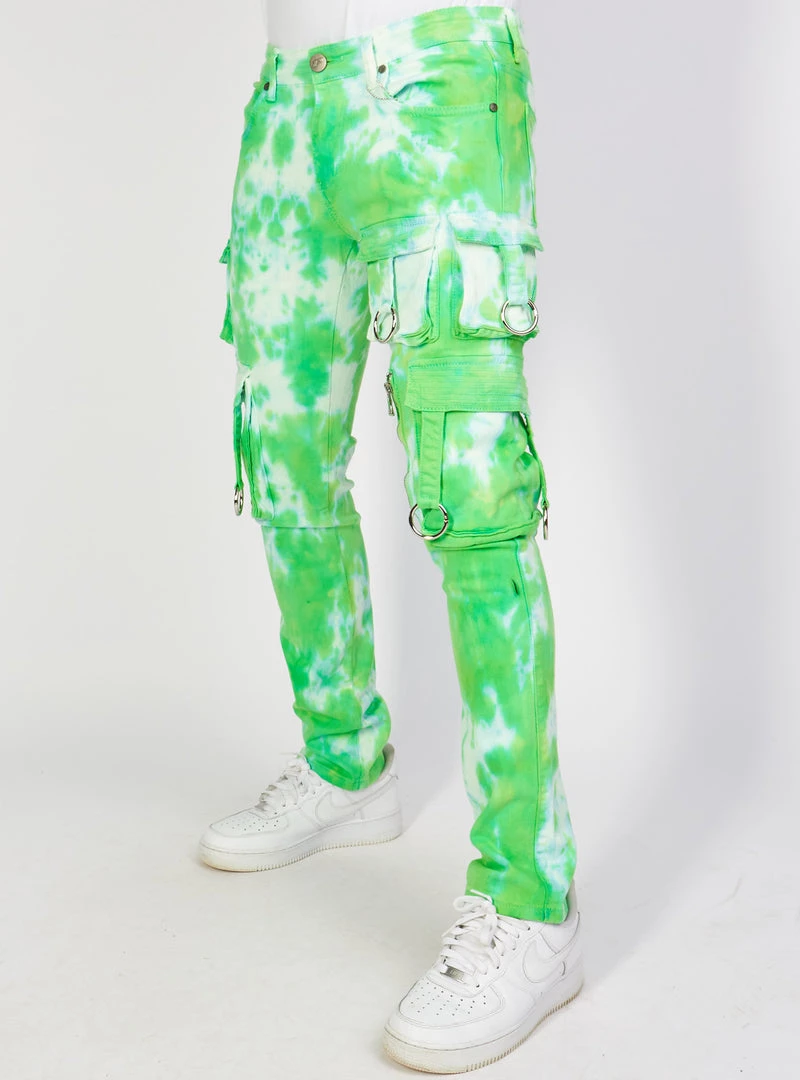 Shop All Politics Jeans - SSD Denim - Green Bleach - SSD501 3 Shop All Politics Jeans - SSD Denim - Green Bleach - SSD501