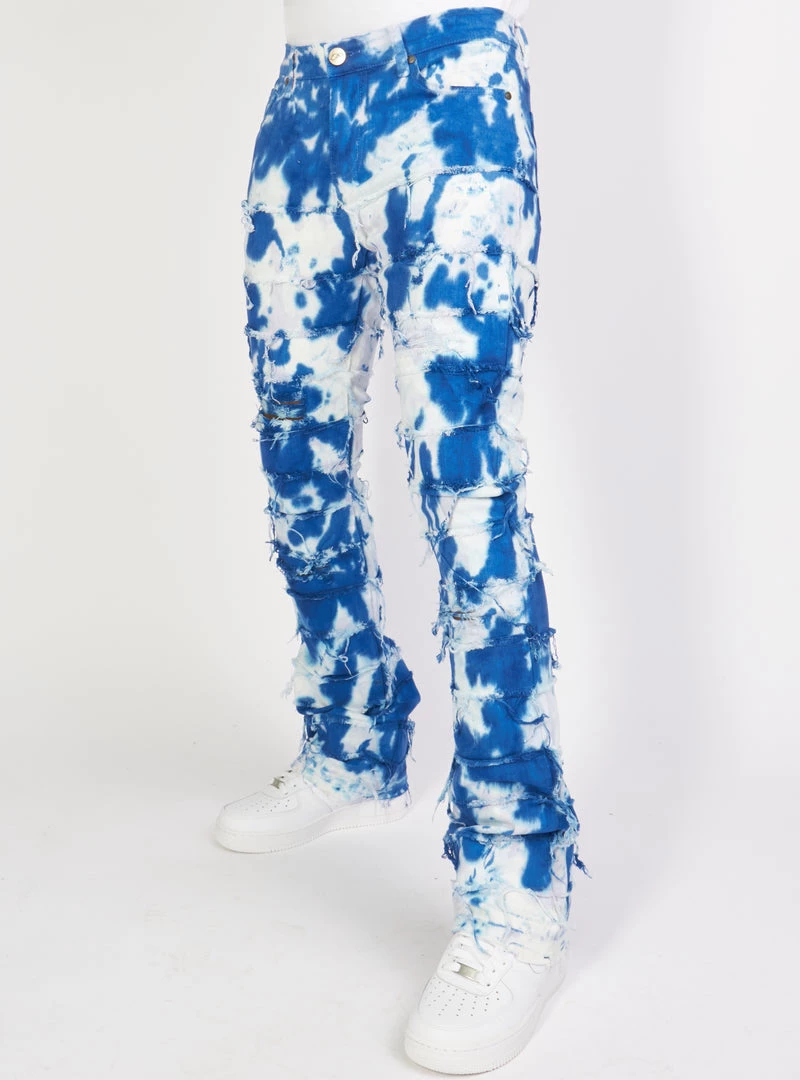 Politics Jeans - Kurland Denim - Blue Multi - POLD125 Shop All 3 Politics Jeans - Kurland Denim - Blue Multi - POLD125 Shop All