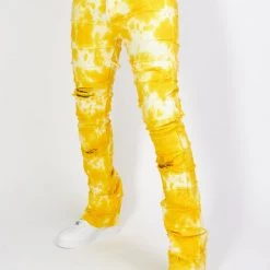 Shop All Politics Jeans - Kurland Denim - Yellow Multi - POLD121 6 Shop All Politics Jeans - Kurland Denim - Yellow Multi - POLD121