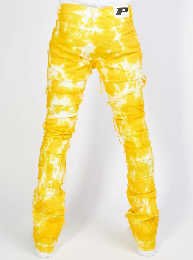 Shop All Politics Jeans - Kurland Denim - Yellow Multi - POLD121 4 Shop All Politics Jeans - Kurland Denim - Yellow Multi - POLD121