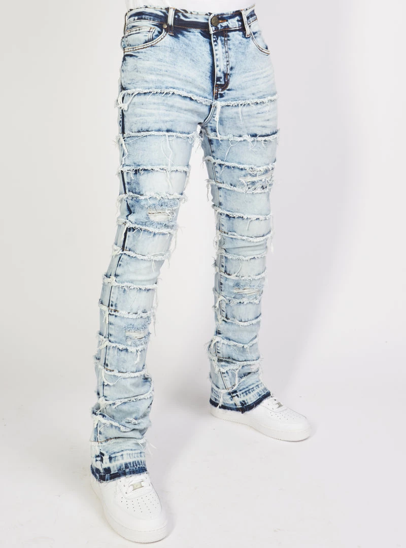 Shop All Politics Jeans - Kurland Denim - Light Blue Wash - POLD122 2 Shop All Politics Jeans - Kurland Denim - Light Blue Wash - POLD122