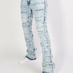 Shop All Politics Jeans - Kurland Denim - Light Blue Wash - POLD122 6 Shop All Politics Jeans - Kurland Denim - Light Blue Wash - POLD122