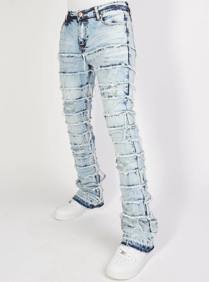 Shop All Politics Jeans - Kurland Denim - Light Blue Wash - POLD122 3 Shop All Politics Jeans - Kurland Denim - Light Blue Wash - POLD122